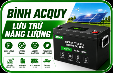 Hình ảnh cho danh mục Acquy Lưu Trữ
