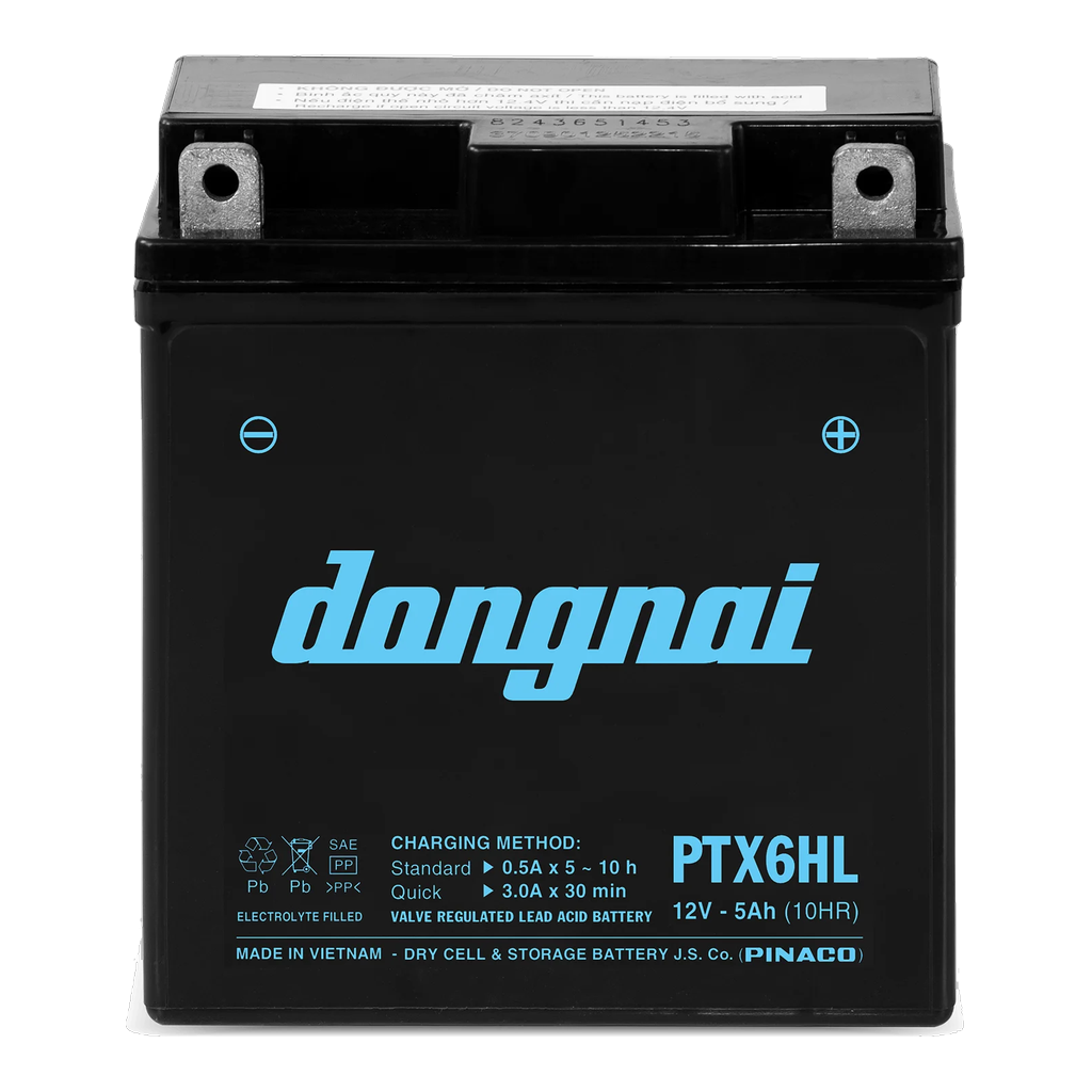 Ắc quy Đồng Nai PTX6HL 12V 5Ah