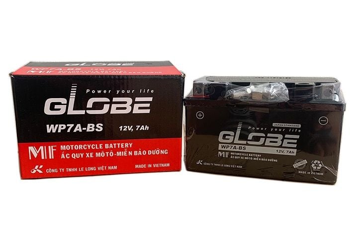Ắc quy Globe WP7A-BS 12V 7Ah