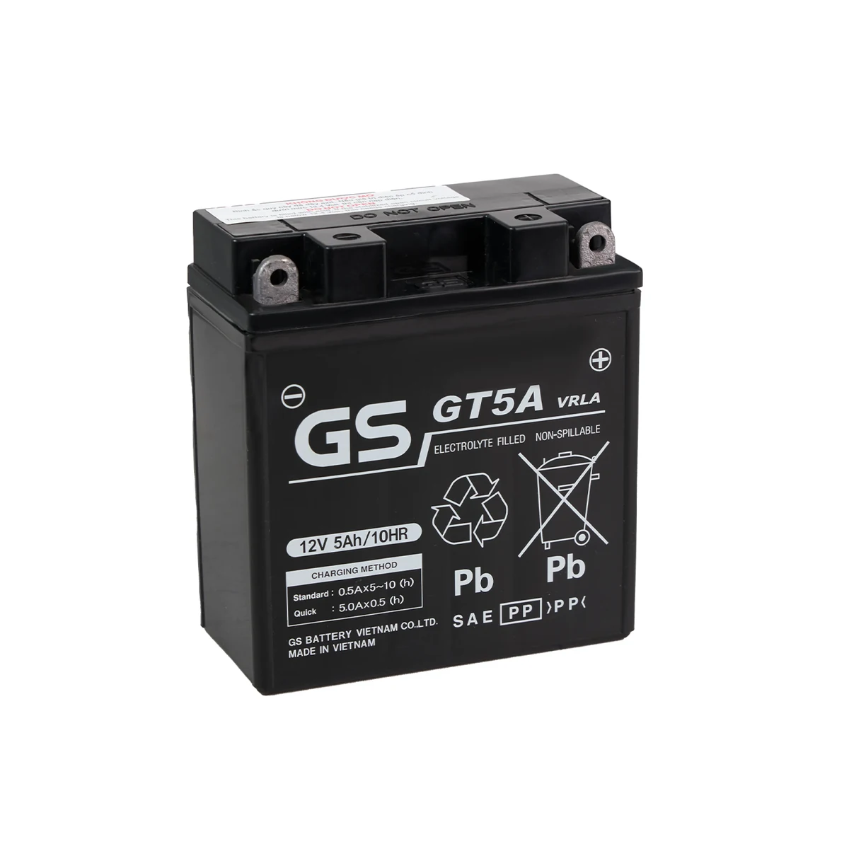 Bình Ắc quy GS GT5A 12V 5Ah