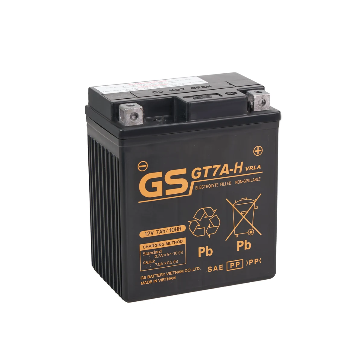 Bình Ắc quy GS GT7A-H 12V 7Ah
