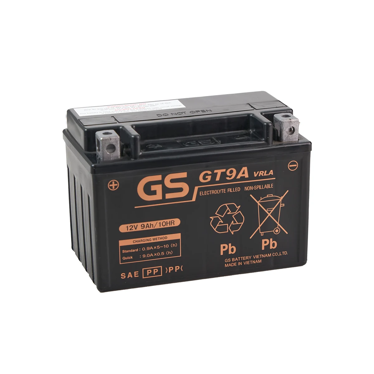 Bình Ắc quy GS GT9A 12V 9Ah