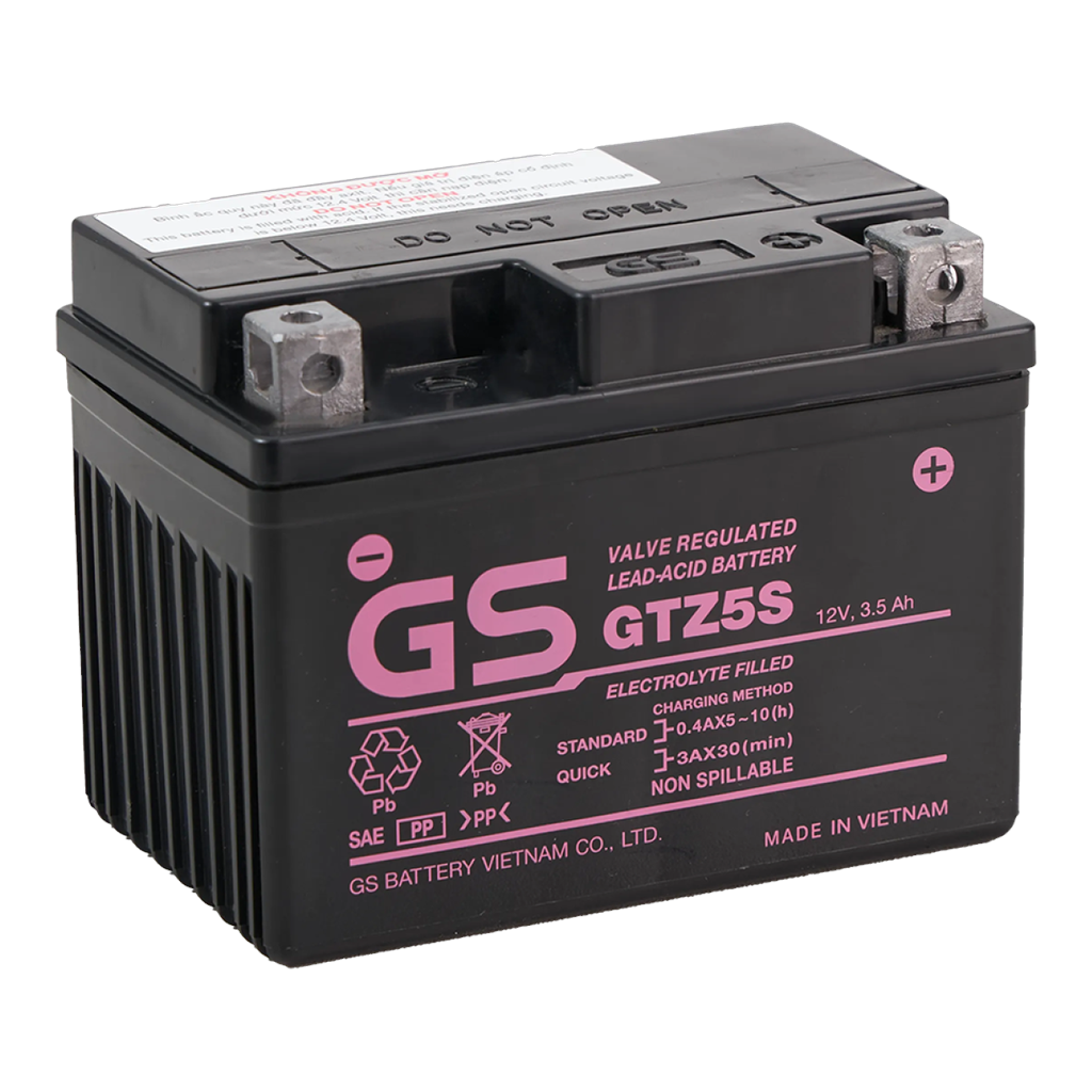 Ắc quy GS GTZ5S 12V 3,5Ah