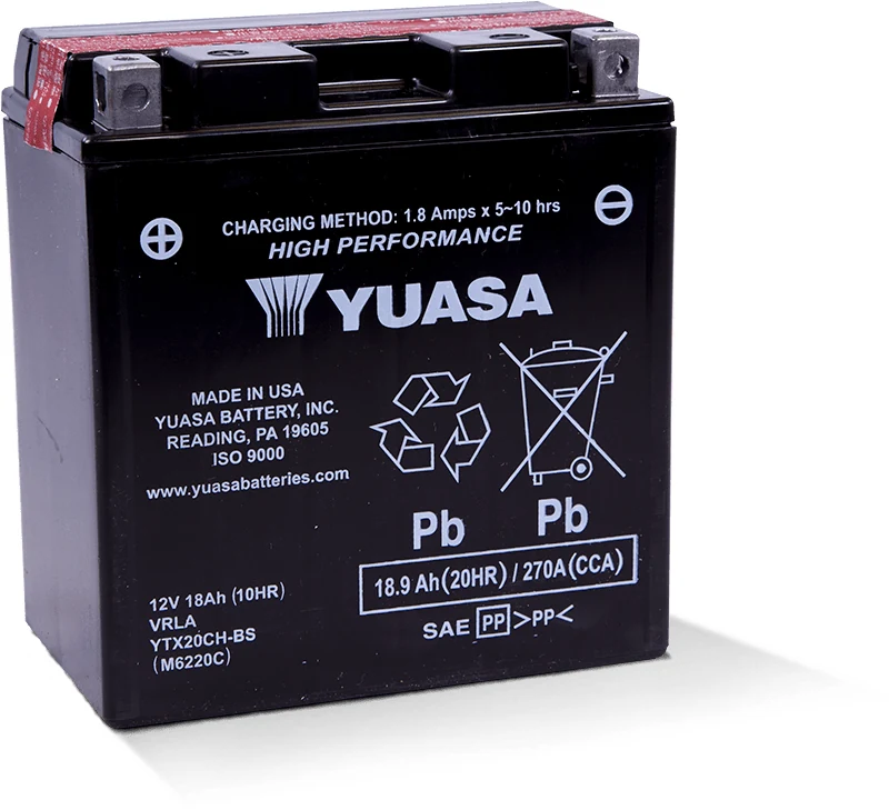 Bình Ắc quy Yuasa YTX20CH-BS 12V 18Ah