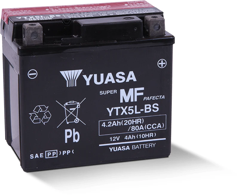 Bình Ắc quy Yuasa YTX5L-BS 12V 4Ah