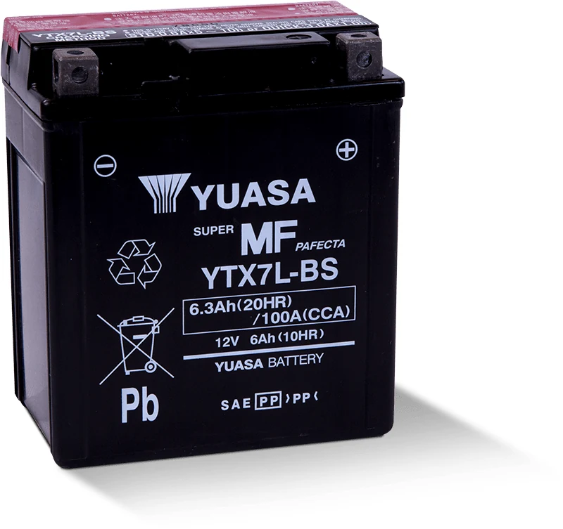 Bình Ắc quy Yuasa YTX7L-BS 12V 6Ah